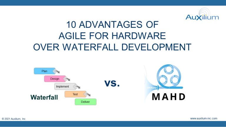 The benefits of agile for hardware over waterfall methods